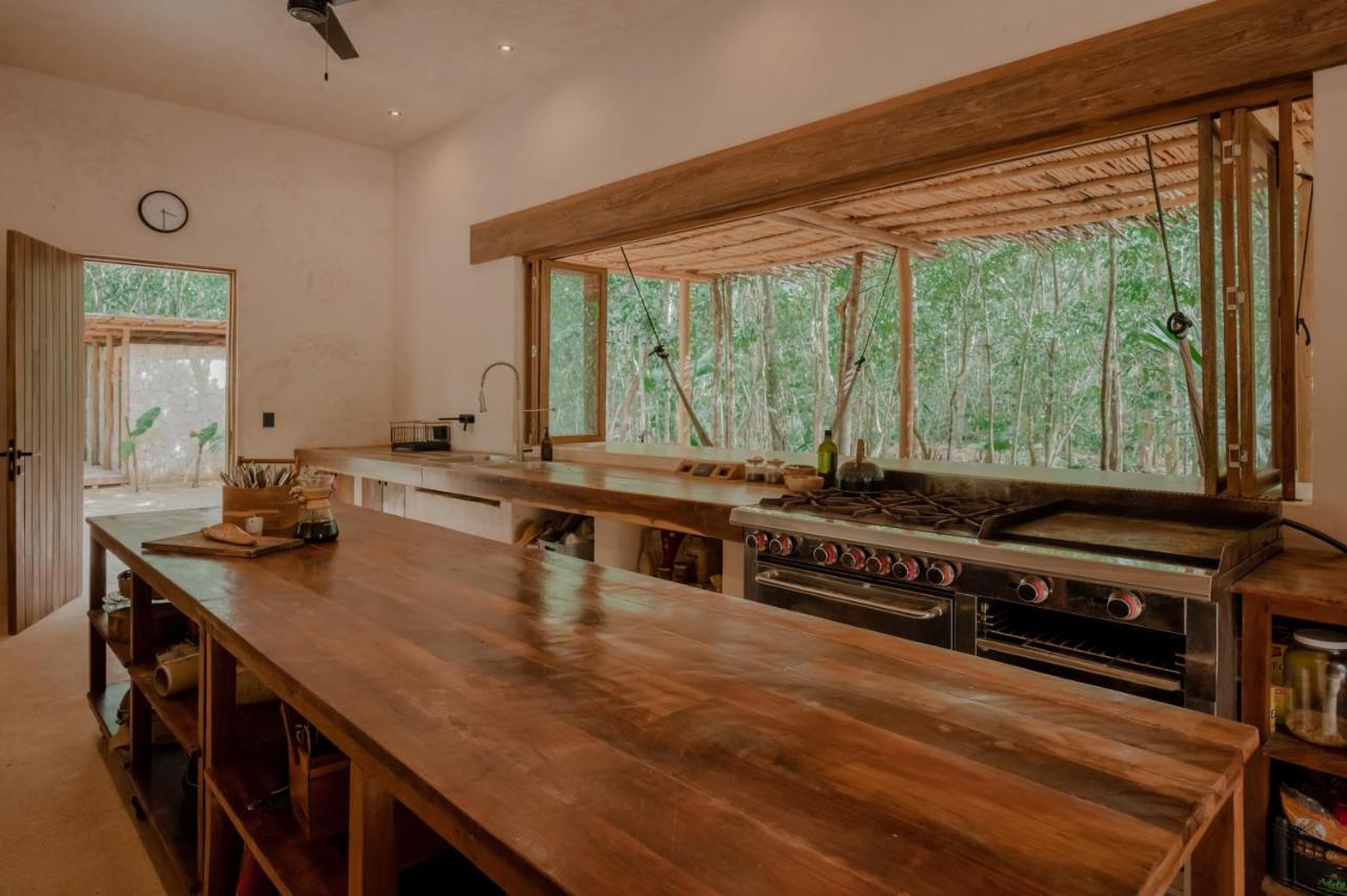 Naum - Secluded Villa With Private Cenote Tulum Exterior foto