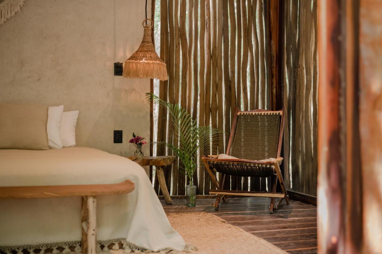 Naum - Secluded Villa With Private Cenote Tulum Exterior foto