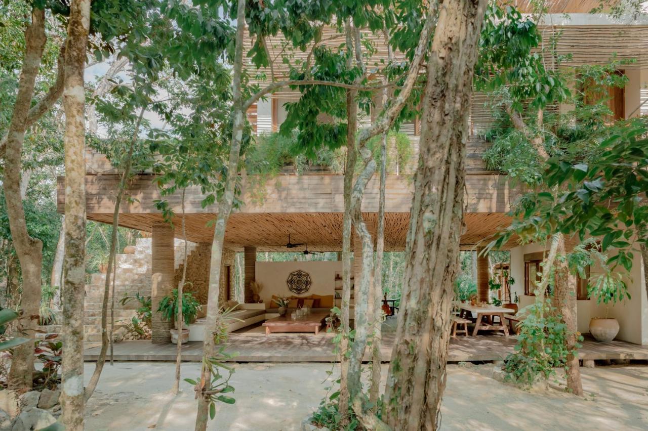 Naum - Secluded Villa With Private Cenote Tulum Exterior foto