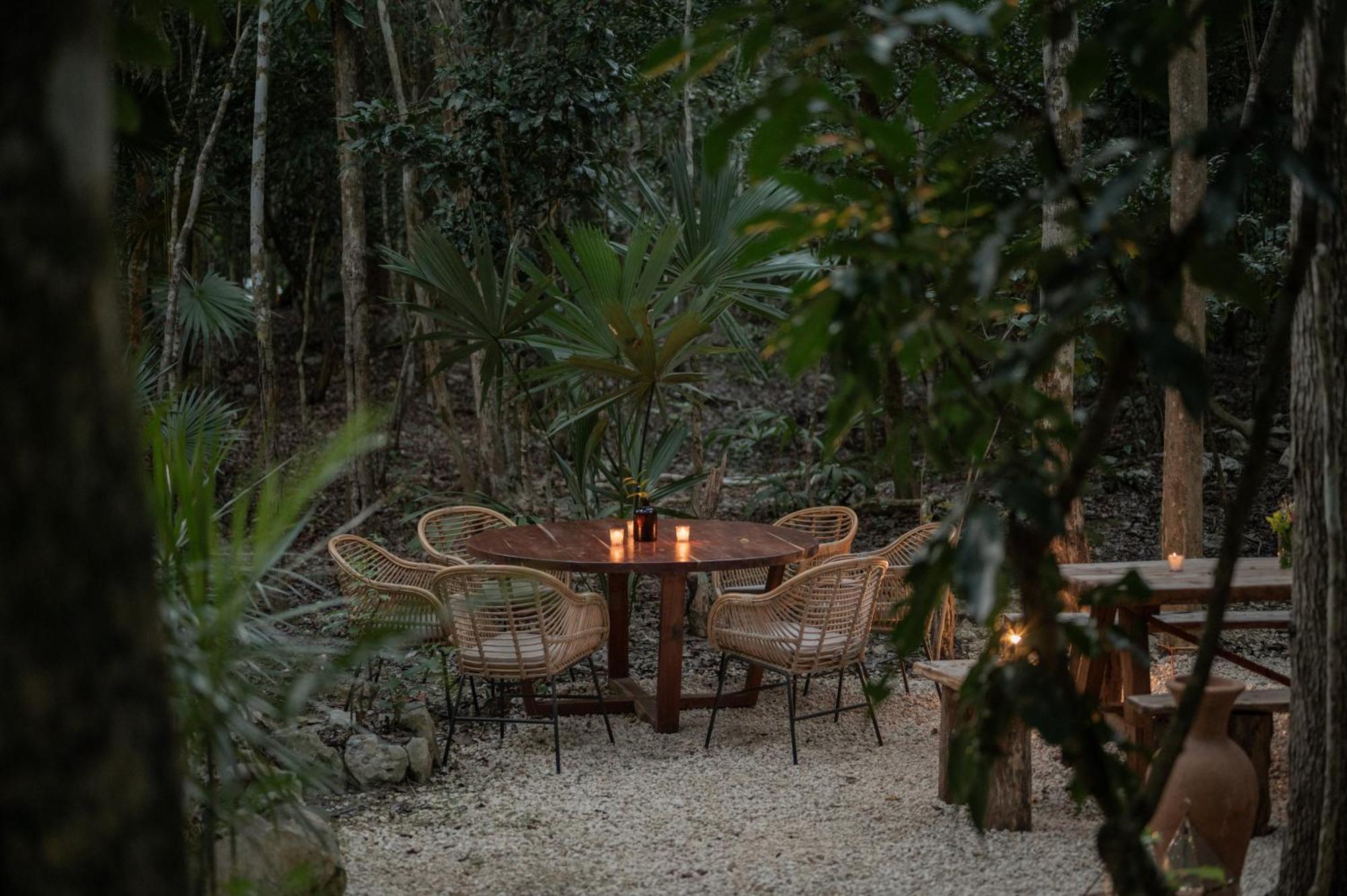 Naum - Secluded Villa With Private Cenote Tulum Exterior foto